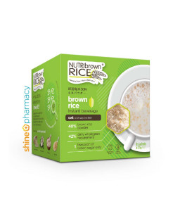 NutriBrownRice® (Oat with Soy Lecithin) x 8's
